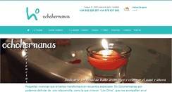 Desktop Screenshot of ochohermanas.com